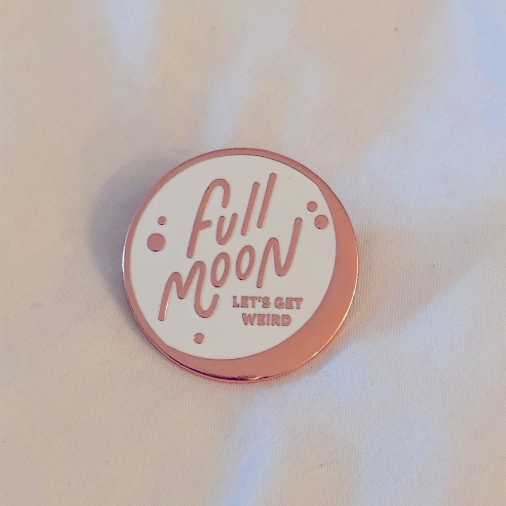 Full Moon Pin